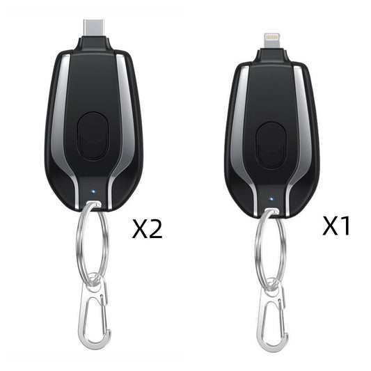 1500mAh Mini Keychain Power Bank
