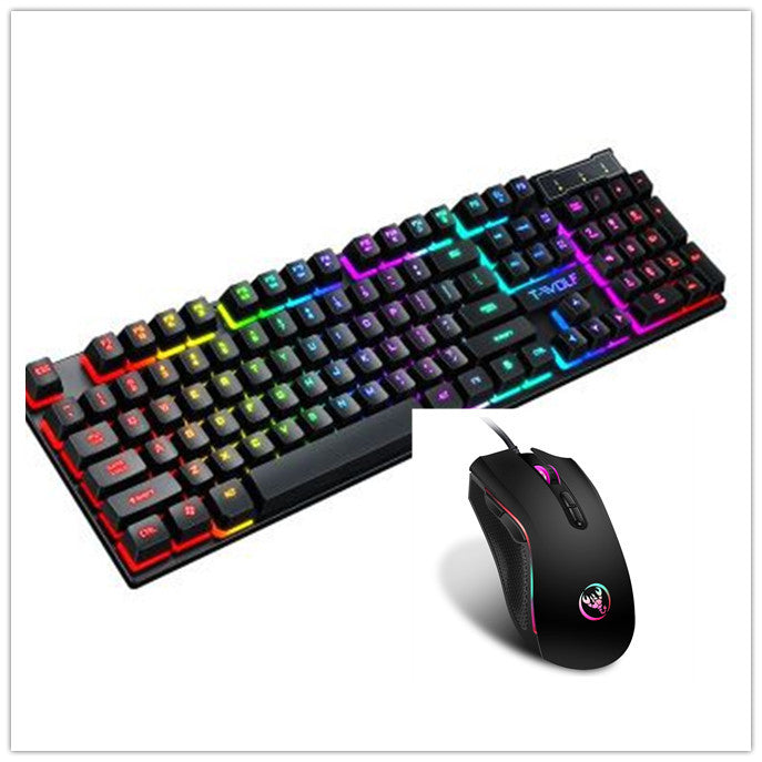 Compact Gaming Keyboard | RGB Backlit, Wired USB, Multimedia Support
