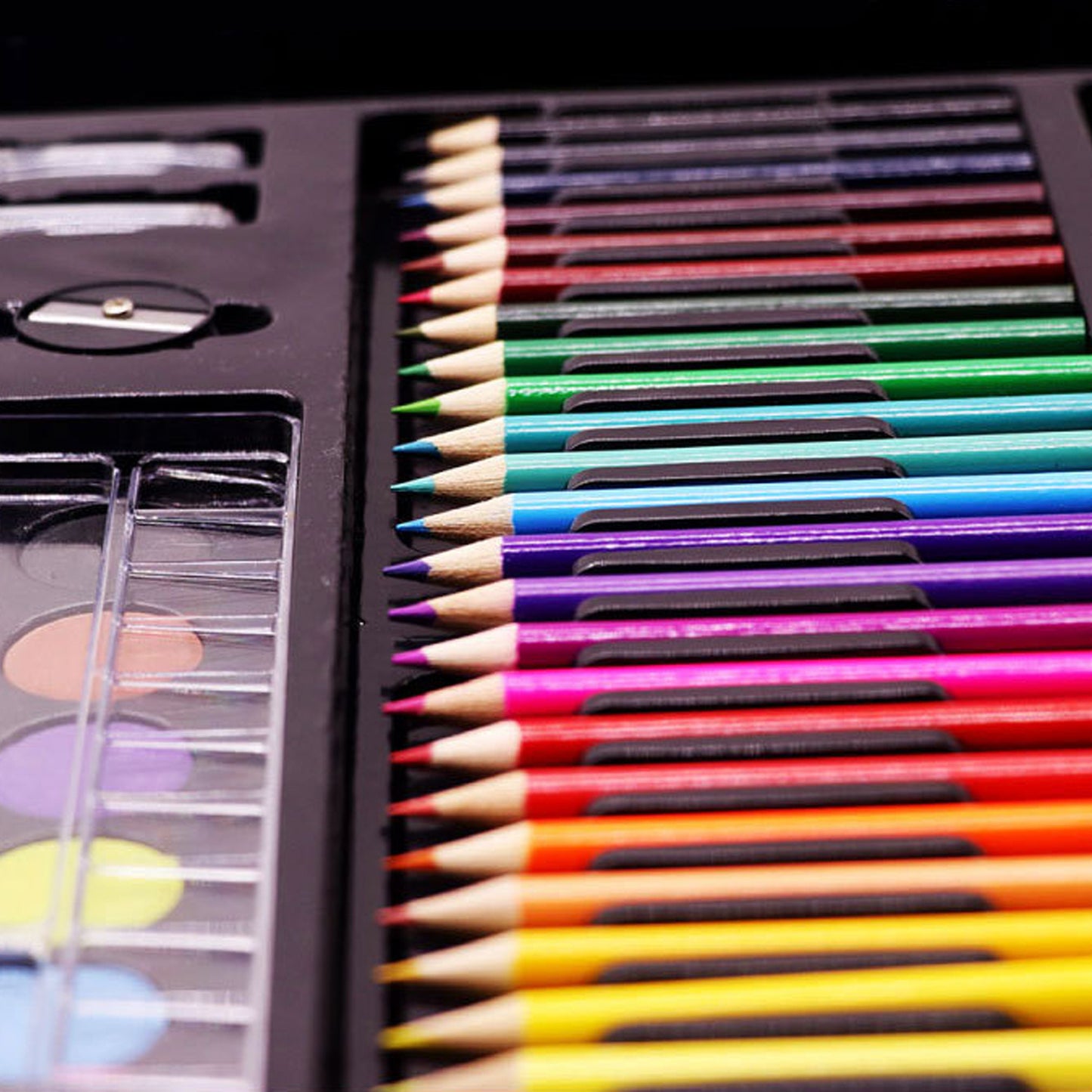 Painting & Drawing Kit – Watercolors, Oil Pastels, Brushes, School Supplies